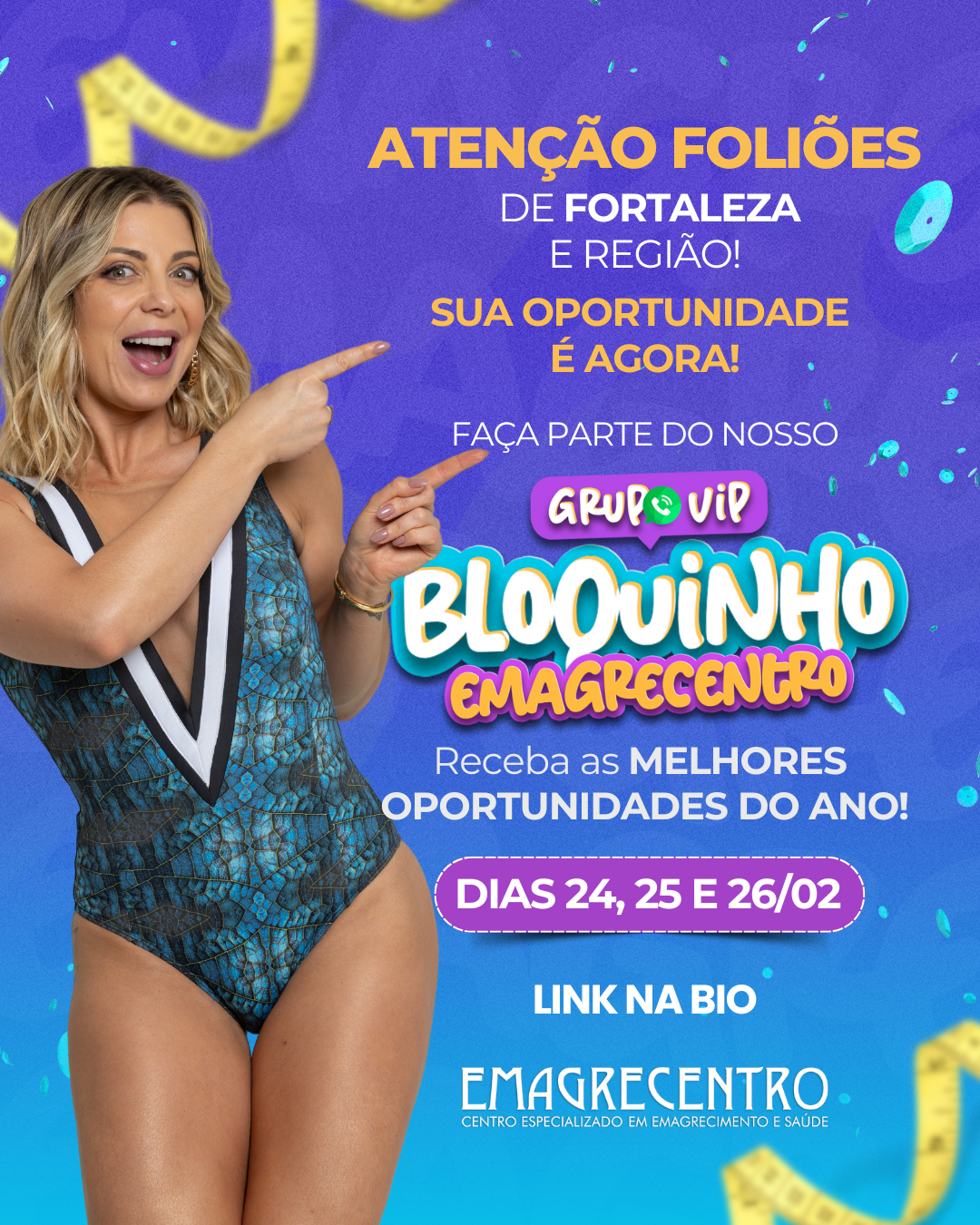 ANUNCIO GRUPO VIP CARNAVAL FORTALEZA